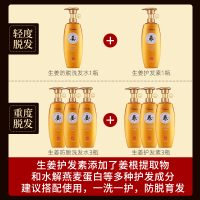 防脱发育发生姜洗发水育发液 生发增发密发控油去屑止痒防掉发男女士洗发液