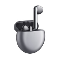 华为/HUAWEI FreeBuds 4E 2024 冰霜银 真无线蓝牙耳机 长续航/半入耳主动降噪/高解析音质