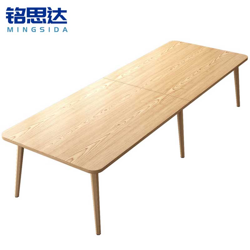 铭思达实木长条桌