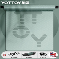 yottoy 瑜伽垫加厚加宽加长185*80cm健身垫男女初学者防滑跳绳地垫家用