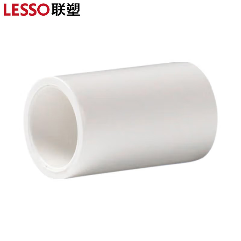 联塑 PVC-U白色给水 直通 dn40 20个/件(单位:件)货期7天高清大图