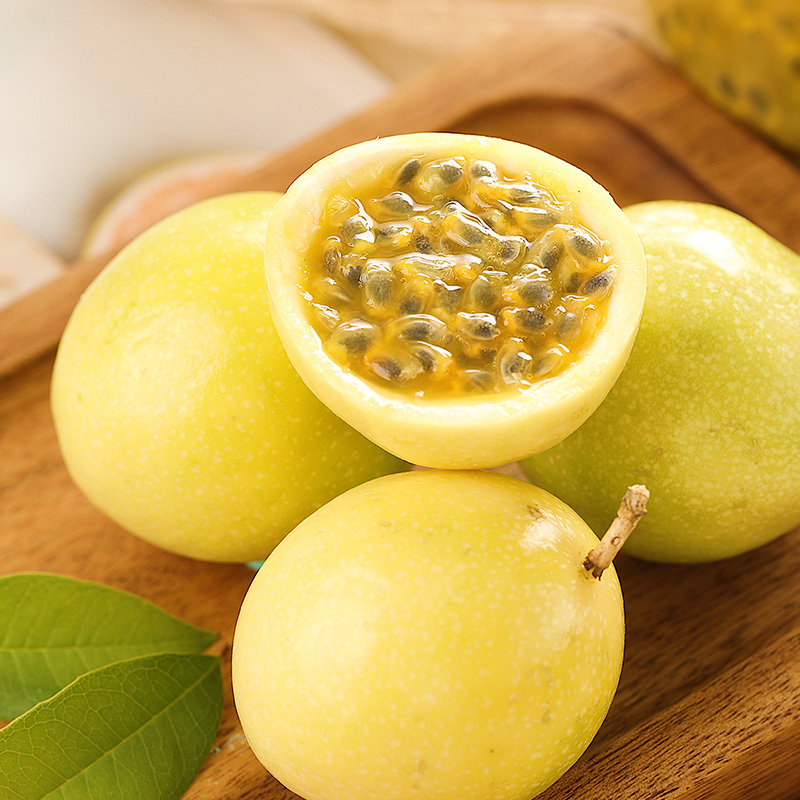 黄金百香果中果3斤装新鲜鸡蛋果黄金西番莲新鲜水果
