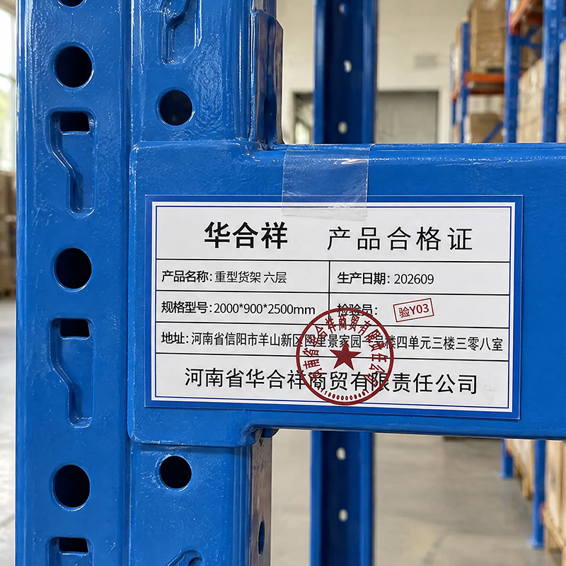 华合祥 重型货架 六层 2000*900*2500mm 组高清大图