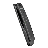 飞利浦(Philips)DDL702K可视WiFi远程开锁家用推拉式智能锁 曜石黑