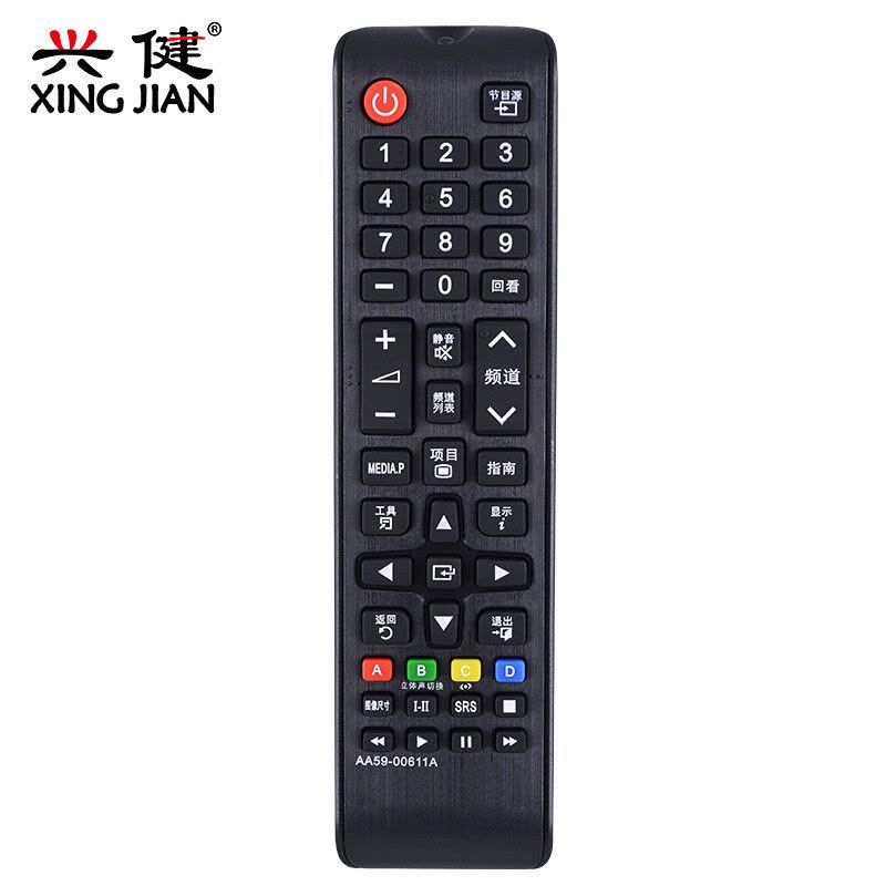 三星液晶电视遥控器AA59-00611A UA55F6300 UA55F6100AJ UA46F5300图片