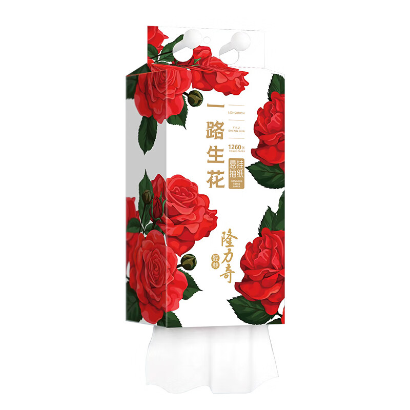 隆力奇 悬挂抽面巾纸(1260张)LLQ-001 1提高清大图