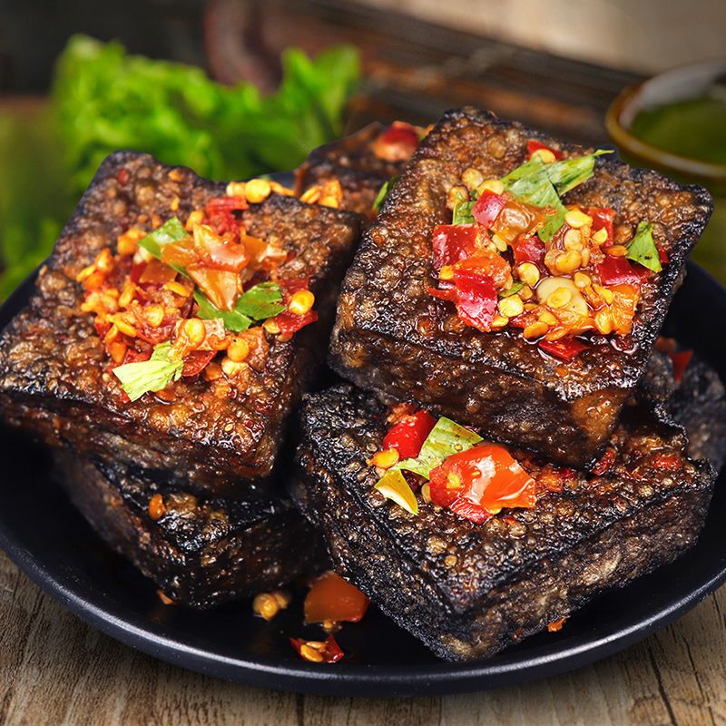 臭豆腐1040包湖南特产正宗长沙臭豆腐即食麻辣小吃豆腐干休闲零食