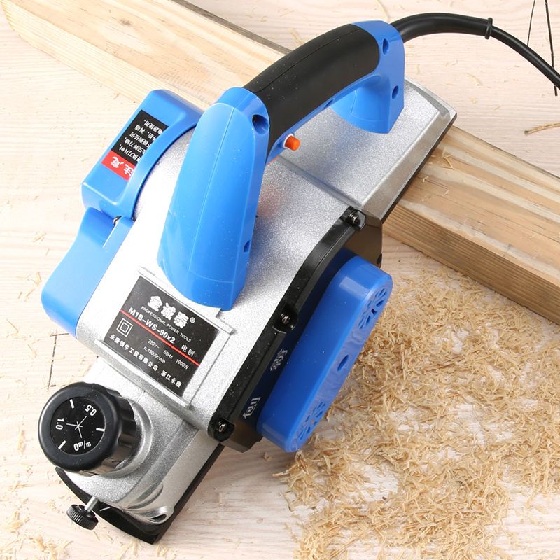 90型电刨木工手提刨电刨子电刨机多功能木工刨刨砧板菜板案板