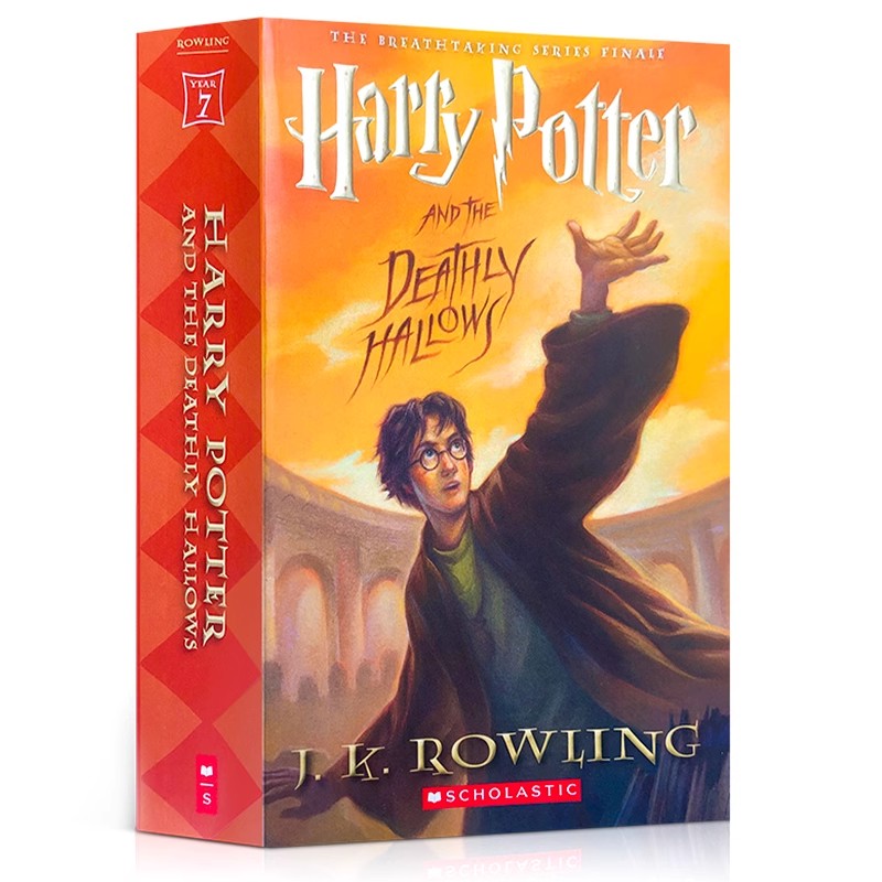 [正版]哈利波特与死亡圣器 哈利波特7 美版 英文原版小说 Harry Potter and the Deathly高清大图