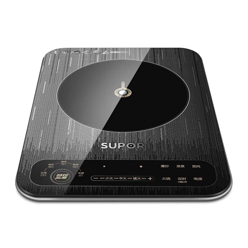 苏泊尔(SUPOR))QC系列 电磁炉商用家用精控温度 微晶大面板2200W大功率 C22-ID35高清大图
