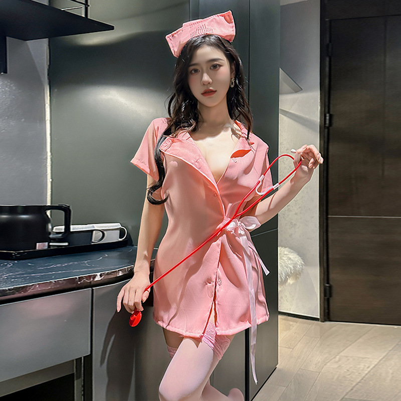 九里晴川内衣多穿制服性感蕾丝套装帽调情免脱cos女成人用品 TZ017 均码高清大图