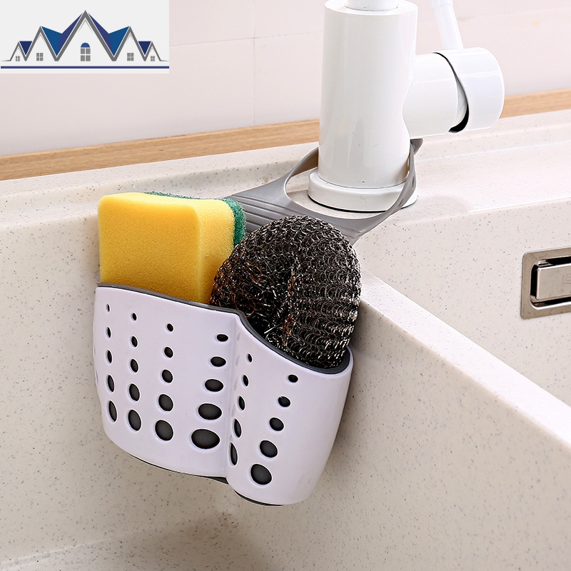 水龙头水塑料沥水篮收纳挂篮厨房小用品厨具置物架收纳架沥水架_253_472高清大图