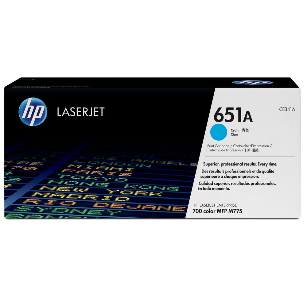 惠普(HP)CE342A 651A黄色硒鼓(适用Enterprise 700 color MFP M775dn/f/z)高清大图