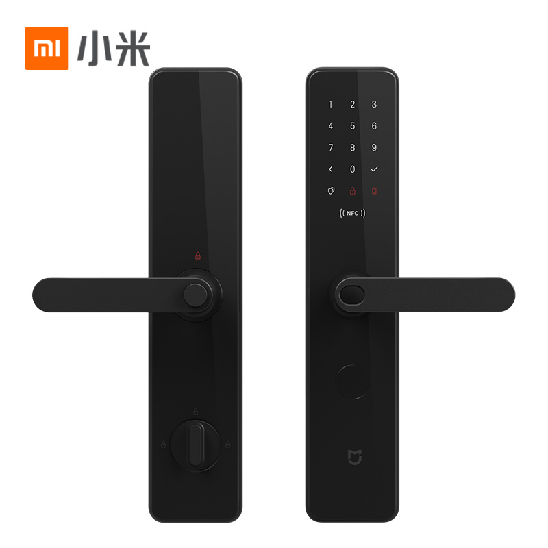 小米(mi)米家智能门锁黑色