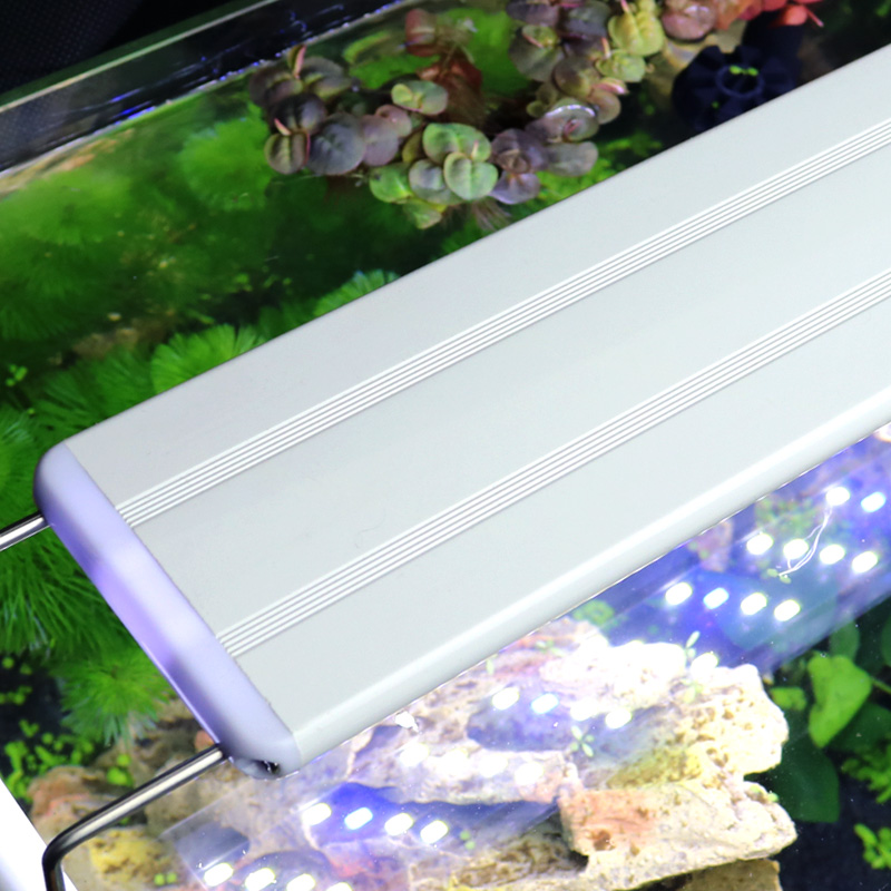 高亮鱼缸LED灯水族箱节能照明灯防水灯草缸潜水夹灯水草小型支架高清大图