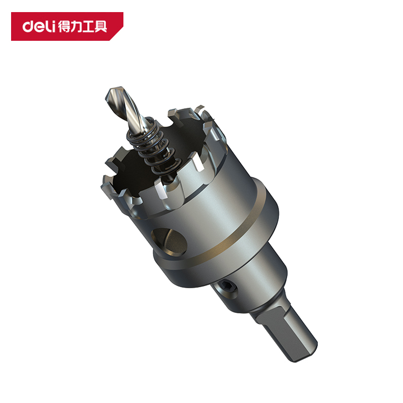 得力(deli)DP82001 合金开孔器工业级 13mm 银色 1支