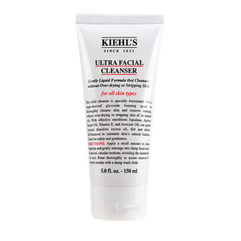 科颜氏(Kiehl’s)高保湿三件套(高保湿水250ml 洁面啫喱150ml 高保湿面霜125ml)