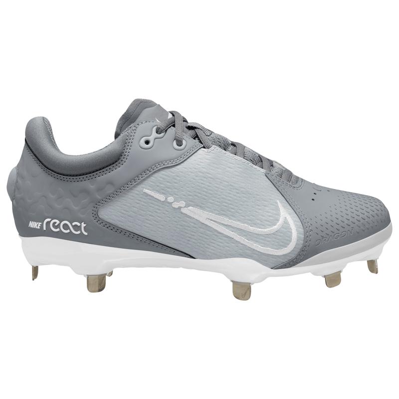 耐克(NIKE)棒球鞋女款轻便缓震耐用训练比赛专业级运动钉鞋 Wolf_Grey/White/Cool_Grey 38