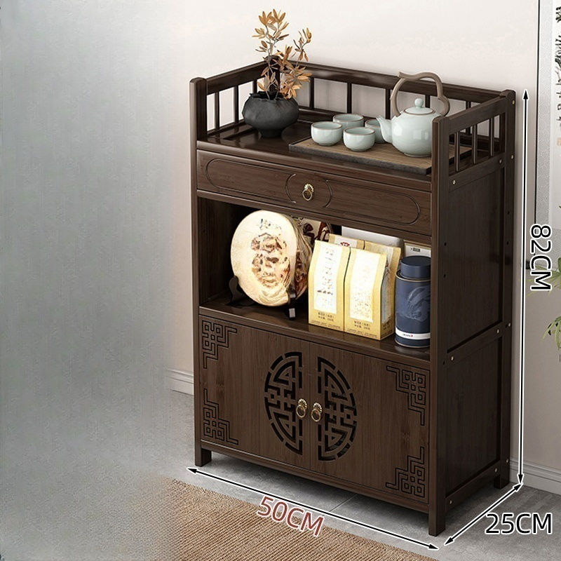 铭思达茶水柜三层70cm个高清大图