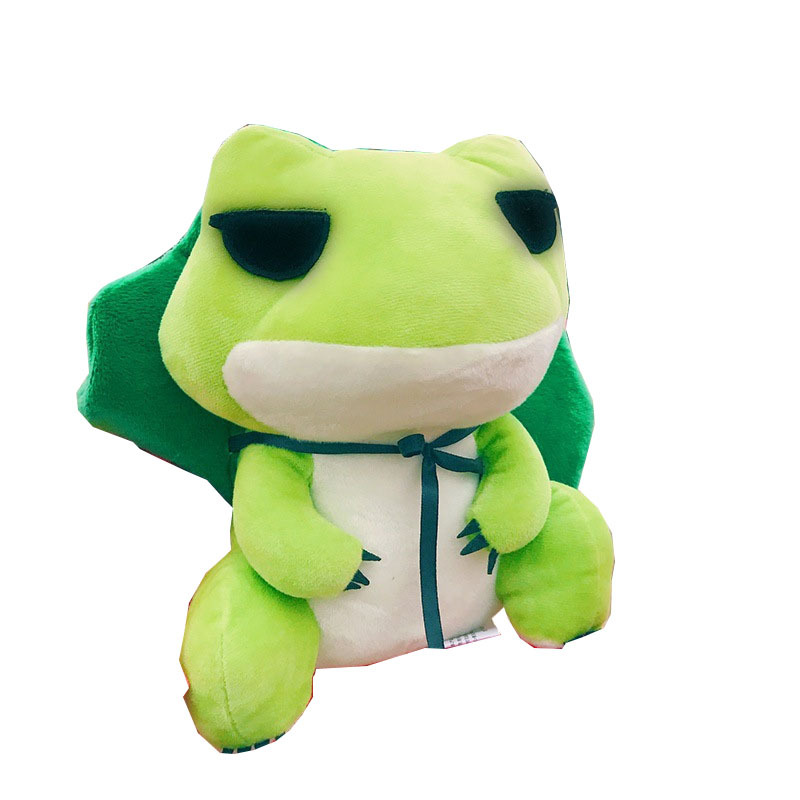 二次元动漫毛绒玩具旅行青蛙公仔蛙儿子抱枕儿童女生萌宠生日