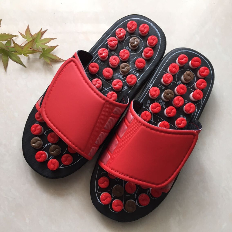 宝按摩拖鞋男女足底穴位保健拖鞋脚底按摩鞋骏