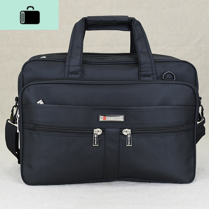 公文包男大容量电脑包男商务男士包包牛津布手提包帆布业务文件包new