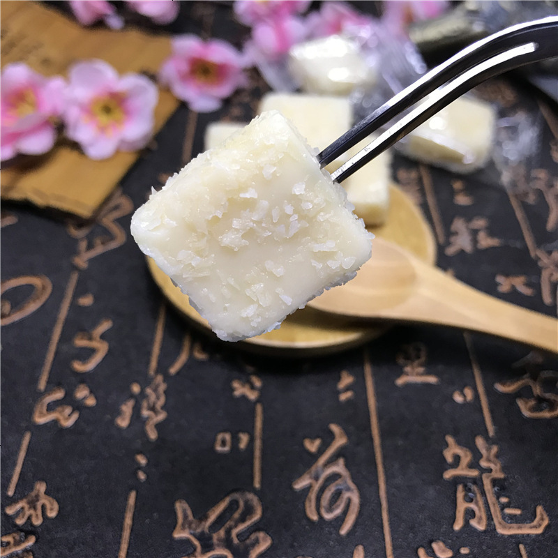 甄汇吃 椰子糕 海南特产 椰奶糕 椰子软糖果 糕点食品