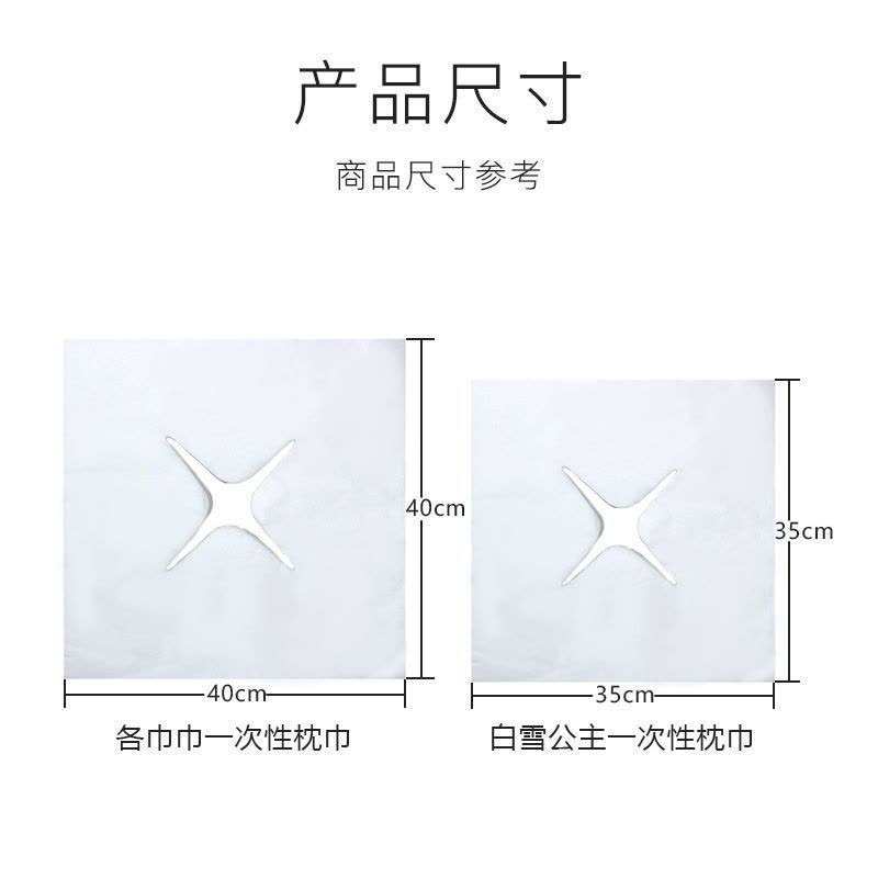 一次性洞巾美容床洞巾趴巾按摩床巾垫脸巾推拿趴枕巾十字洞200涨 40*40十字孔常规款:100装 1包装(拍10送1)图片