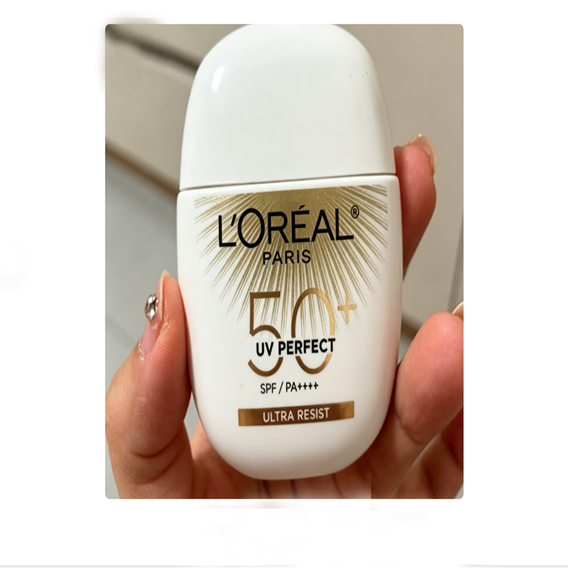 欧莱雅 防晒霜野王水感倍护隔离霜SPF50+40ml(配礼袋)高清大图