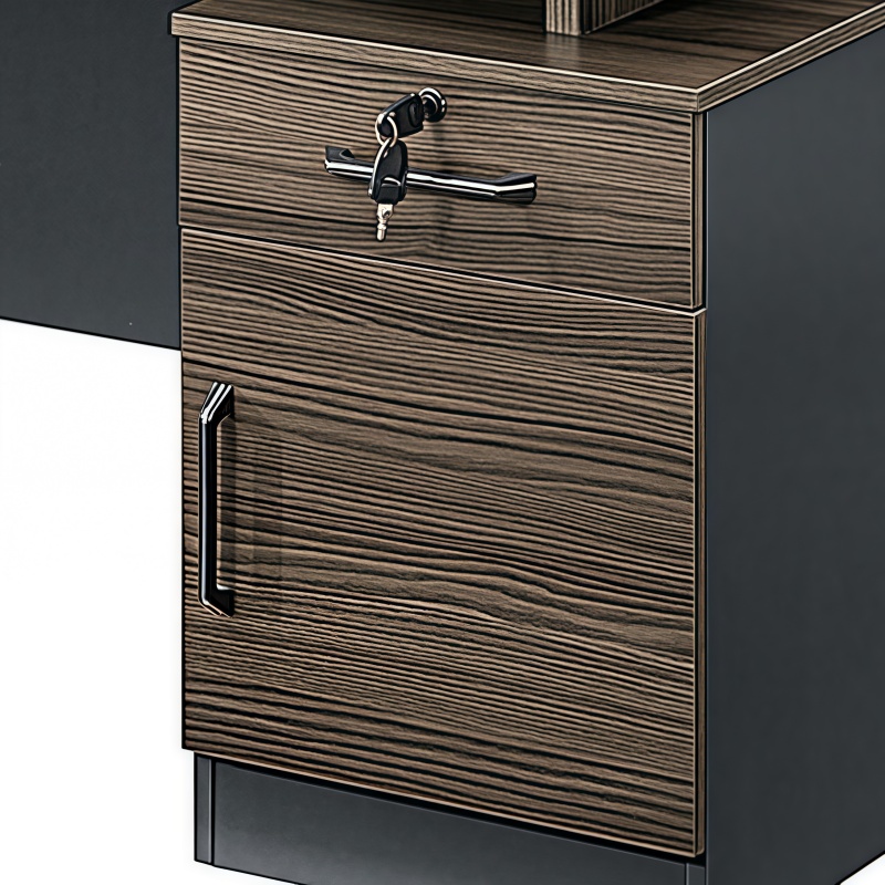 璎蕙职员桌140*60*76cm张高清大图