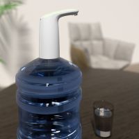 寝甜按键双模式雪白色款 桶装水抽水器饮水机压水器电动按压器自动取水压水泵吸水器抽水泵