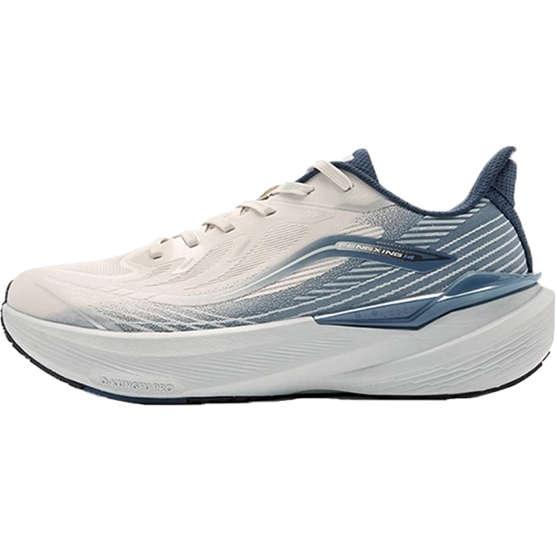 乔丹 跑步鞋男款舒适基础跑鞋运动鞋旅游鞋 透气防滑39-45 QDB023253210 古瓷白/冰灰蓝高清大图