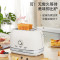 艾贝丽 多士炉ABL-DSL72家用吐司机多功能三明治早餐机