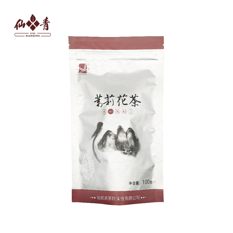 仙青一级茉莉花茶100g袋装高清大图