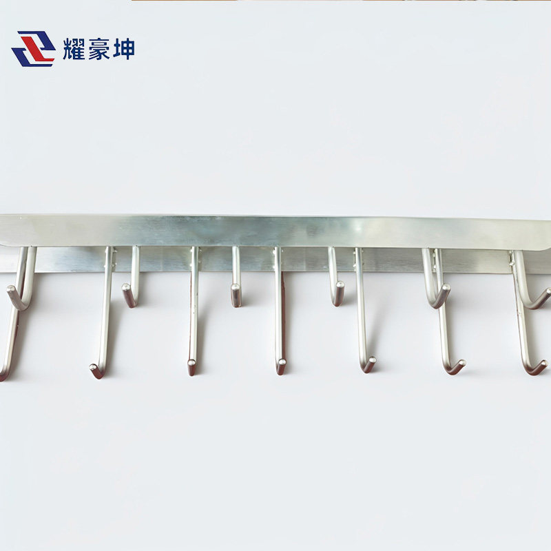 耀豪坤 双层不锈钢挂钩架 YHK26316-1 个高清大图