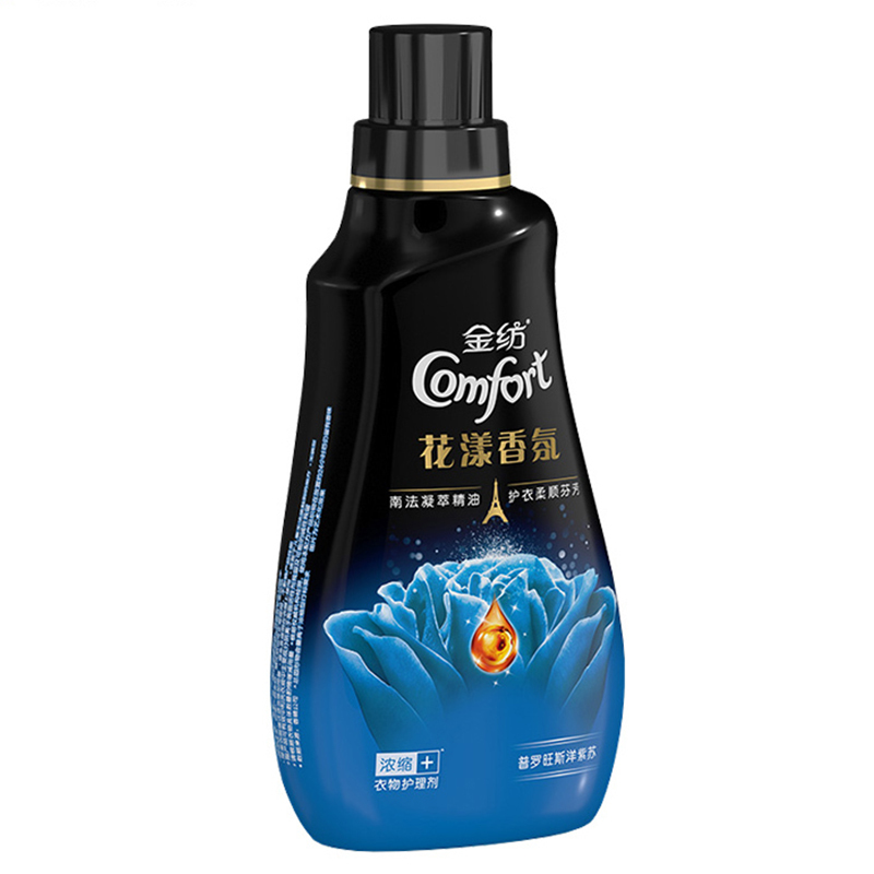 金纺 衣物柔顺剂 花漾香氛 衣物护理剂500ml 普罗旺斯洋紫苏香氛 浓缩配方 用量更省[联合利华]