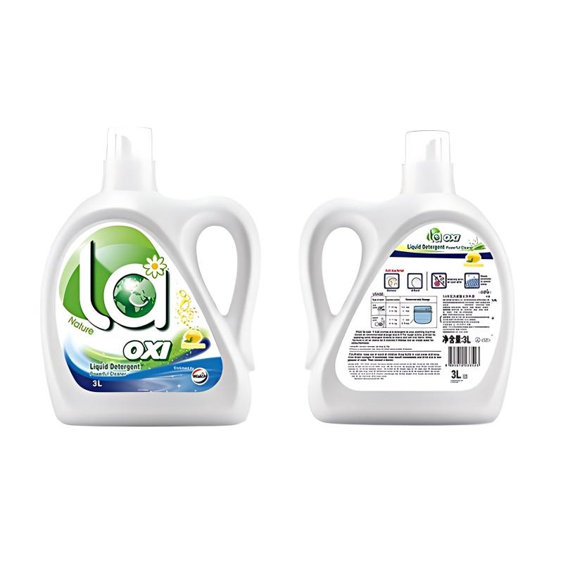 威露士la有氧洗衣液 柠檬香3L/瓶高清大图