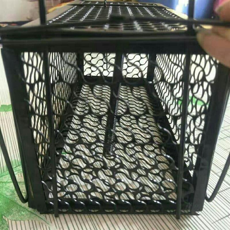 中号二个装(送引诱肠)|家用捕鼠笼子大号中号捕鼠灭鼠神器高灵敏捕鼠器连续捕抓老鼠笼子
