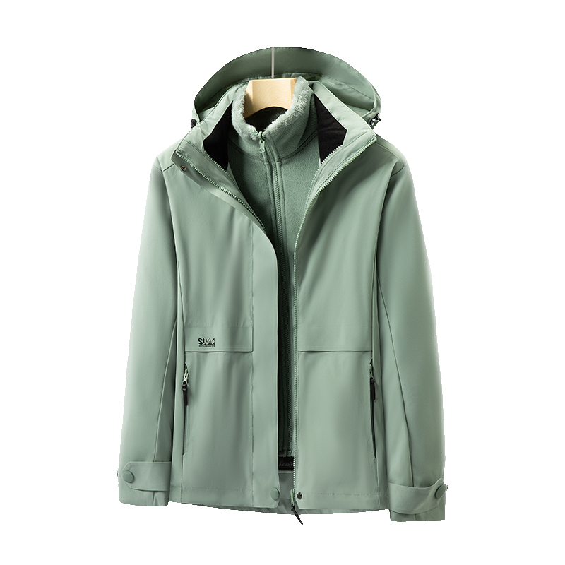 稳帆甄选 抓绒内胆冲锋衣 男女同款 21WF32/件高清大图