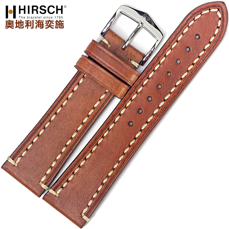 海奕施钟表配件sp 109002 海奕施表带粗犷加厚男士牛皮手表带黑色深啡色18mm 20mm 22mm 24mm 价格图片品牌报价 苏宁易购海奕施 热杰专营店