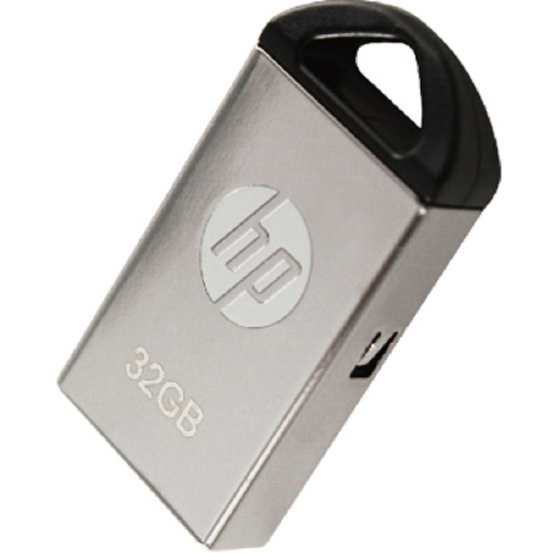 惠普(HP)U盘 v221w 气质小U 金属银色64G hp