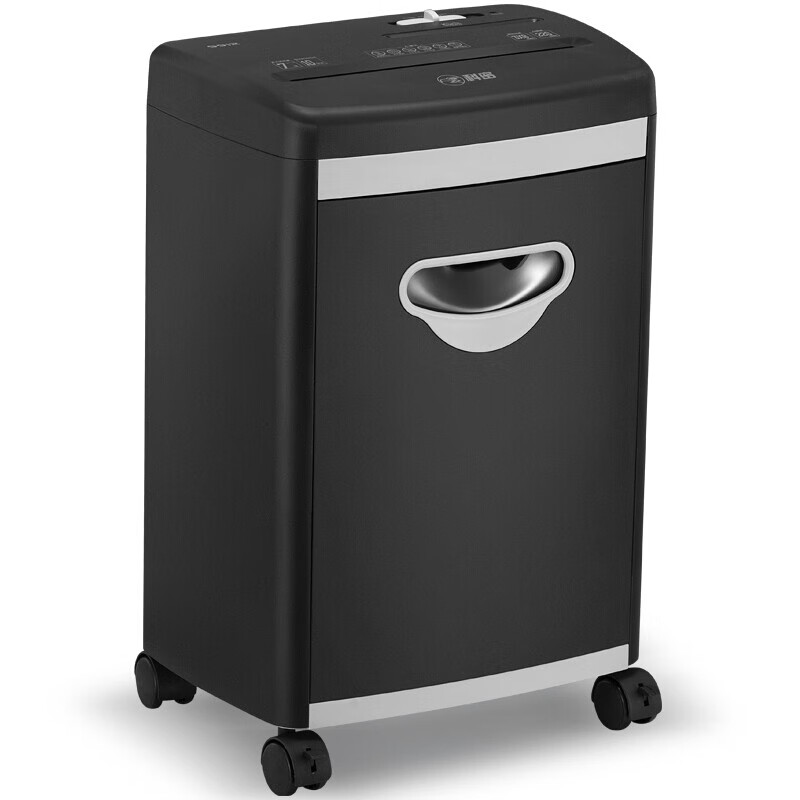 科密 9912碎纸机 铂睿5级高保密单位办公用大容多功能高速粉碎机3米每分200W碎纸光盘卡 7张 10分钟 3*8mm高清大图