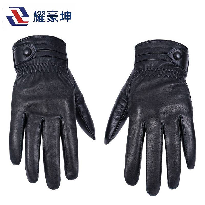耀豪坤羊皮防寒手套D45T/副高清大图