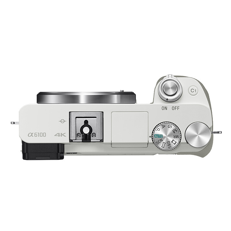 索尼(SONY)ILCE A6100L(16-50+55-210)白色 数码微单相机 双镜头套装 约2420万像素
