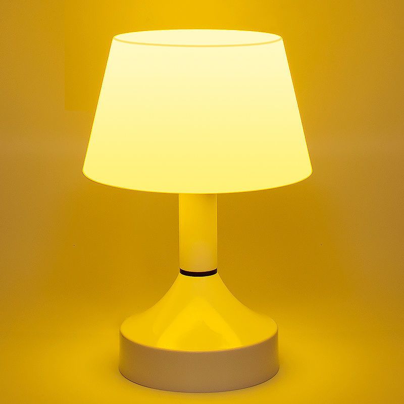 th开关款-usb充电-黄光 遥控台灯 led充电小夜灯婴儿喂奶护眼卧室床头