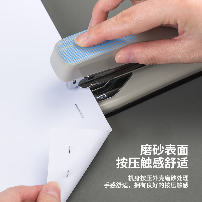 得力中型订书机NO.0414(不含钉)颜色随机发货(12个起订)高清大图