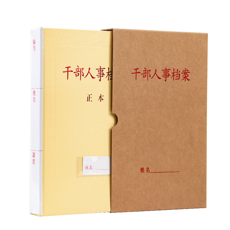 智企亿品 ZQ干部人事档案盒10只装 72111