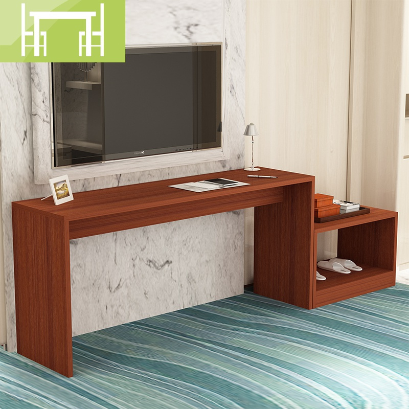 逸家伴侣酒店电视柜加厚板材宾馆客房用公寓旅馆简易写字桌行李架组合