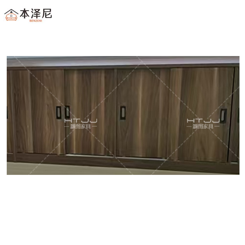 本泽尼 办公矮柜 两门储物柜 HTZ-B120 800*400*800mm 组高清大图
