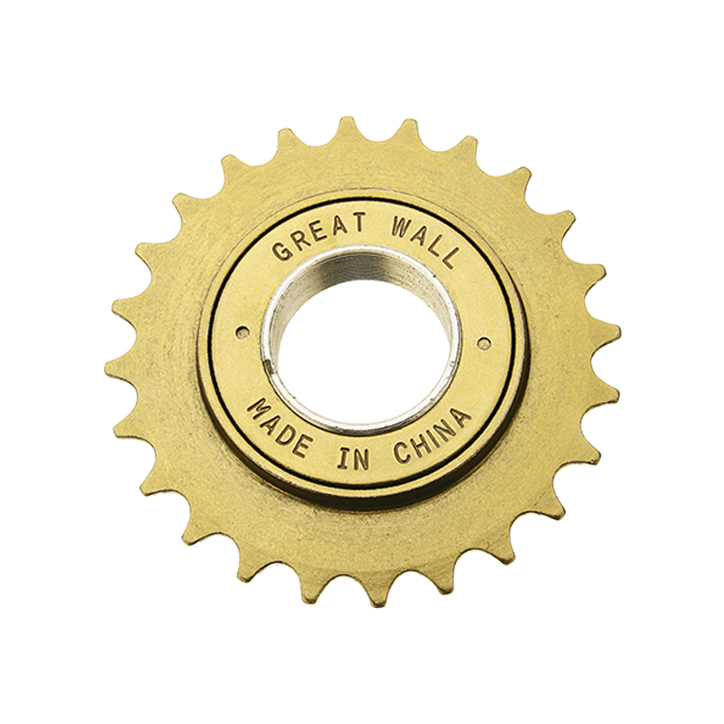 折叠共享自行车电动车三轮车单速22 24牙飞轮活飞普通后旋飞齿轮